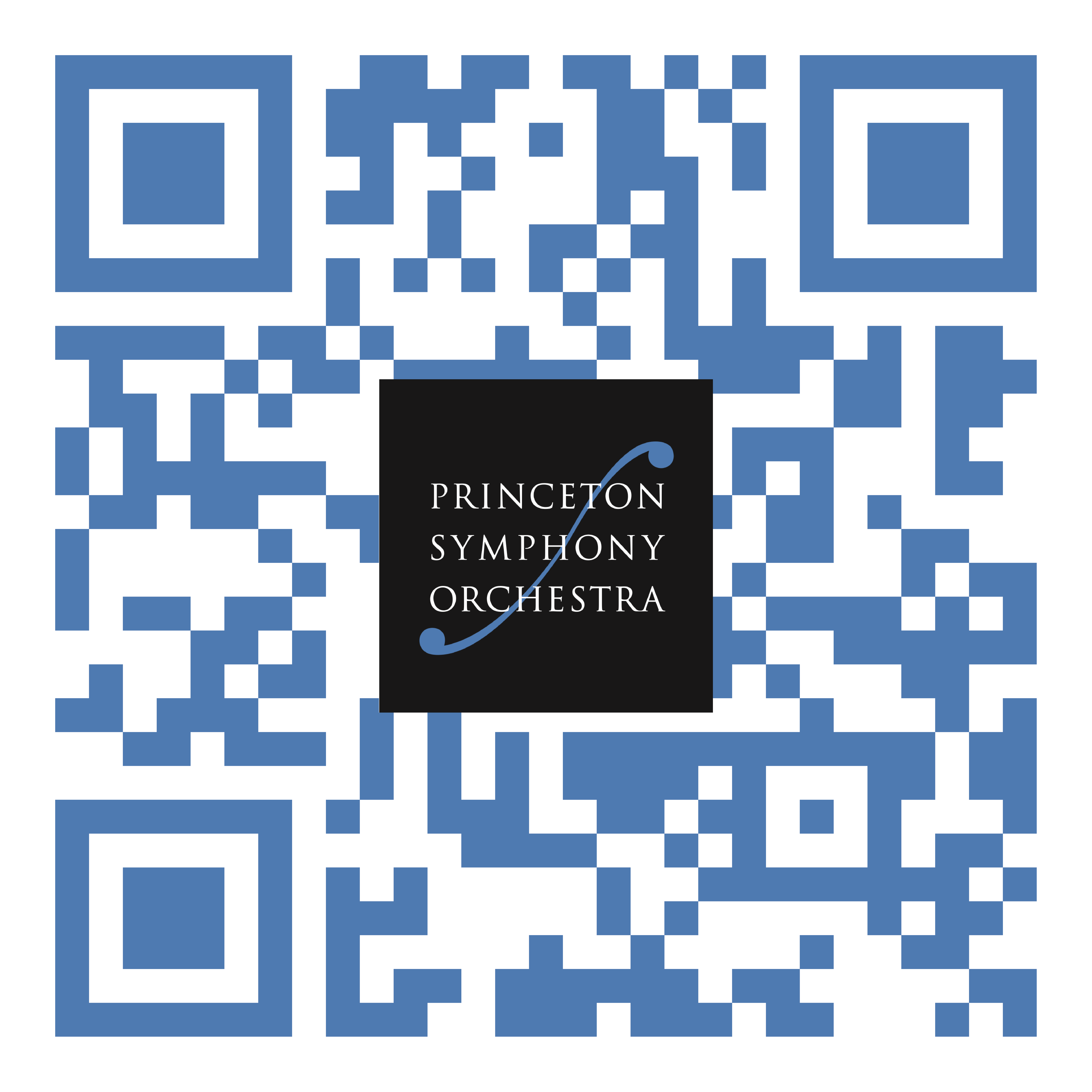 QR code with Text: Princeton Symphony Orchestra