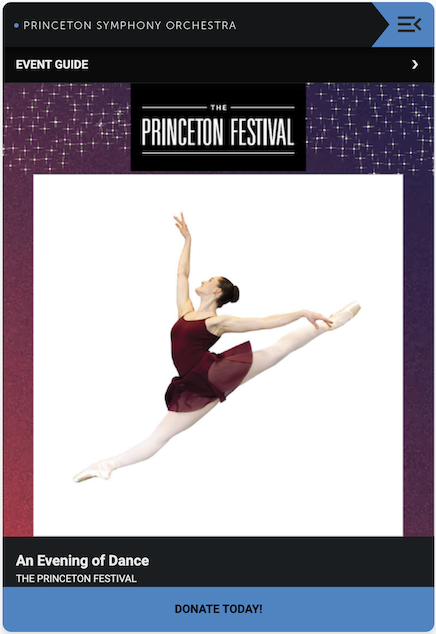 The Princeton Festival – An Evening of Dance Event Guide