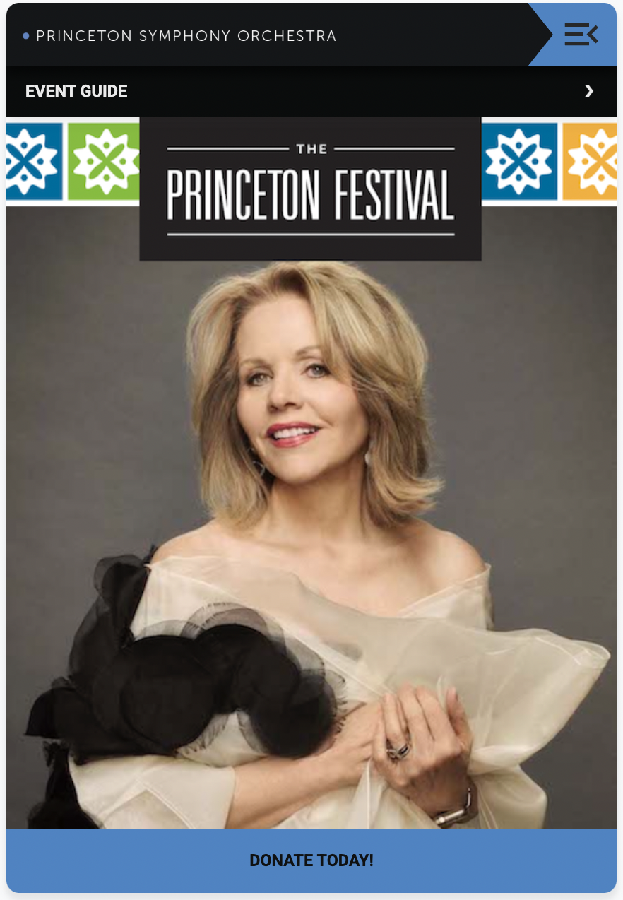 Princeton Symphony Orchestra - Event Guide - The Princeton Festival