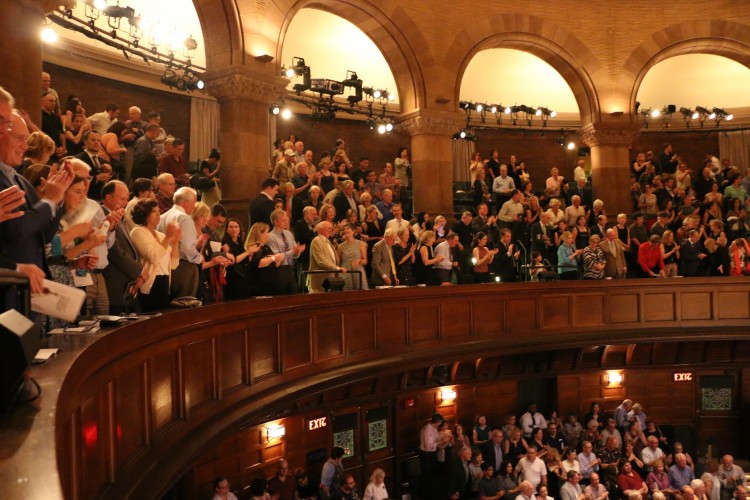 Richardson Auditorium Balcony Audience