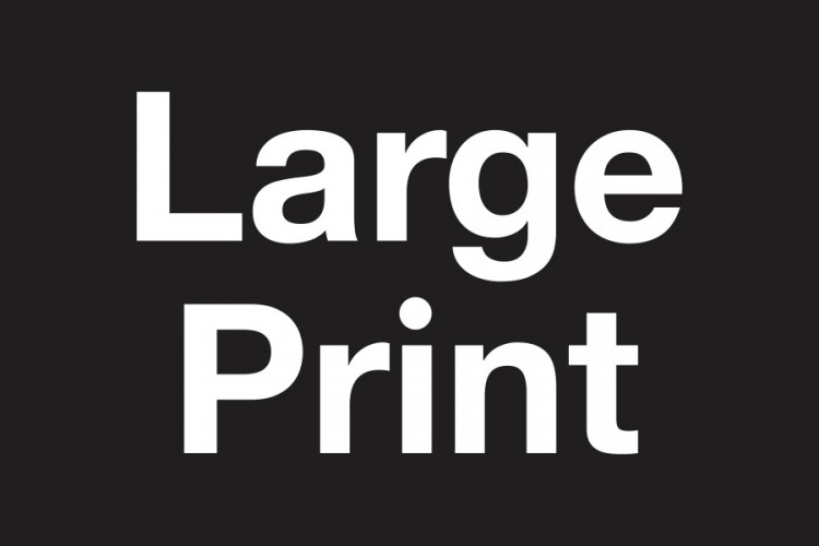 Large Print ADA Symbol