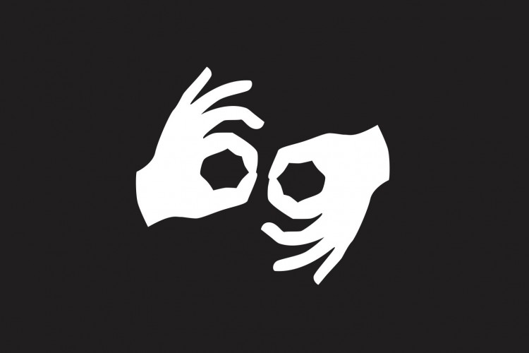 Sign Language Interpreter ADA Symbol