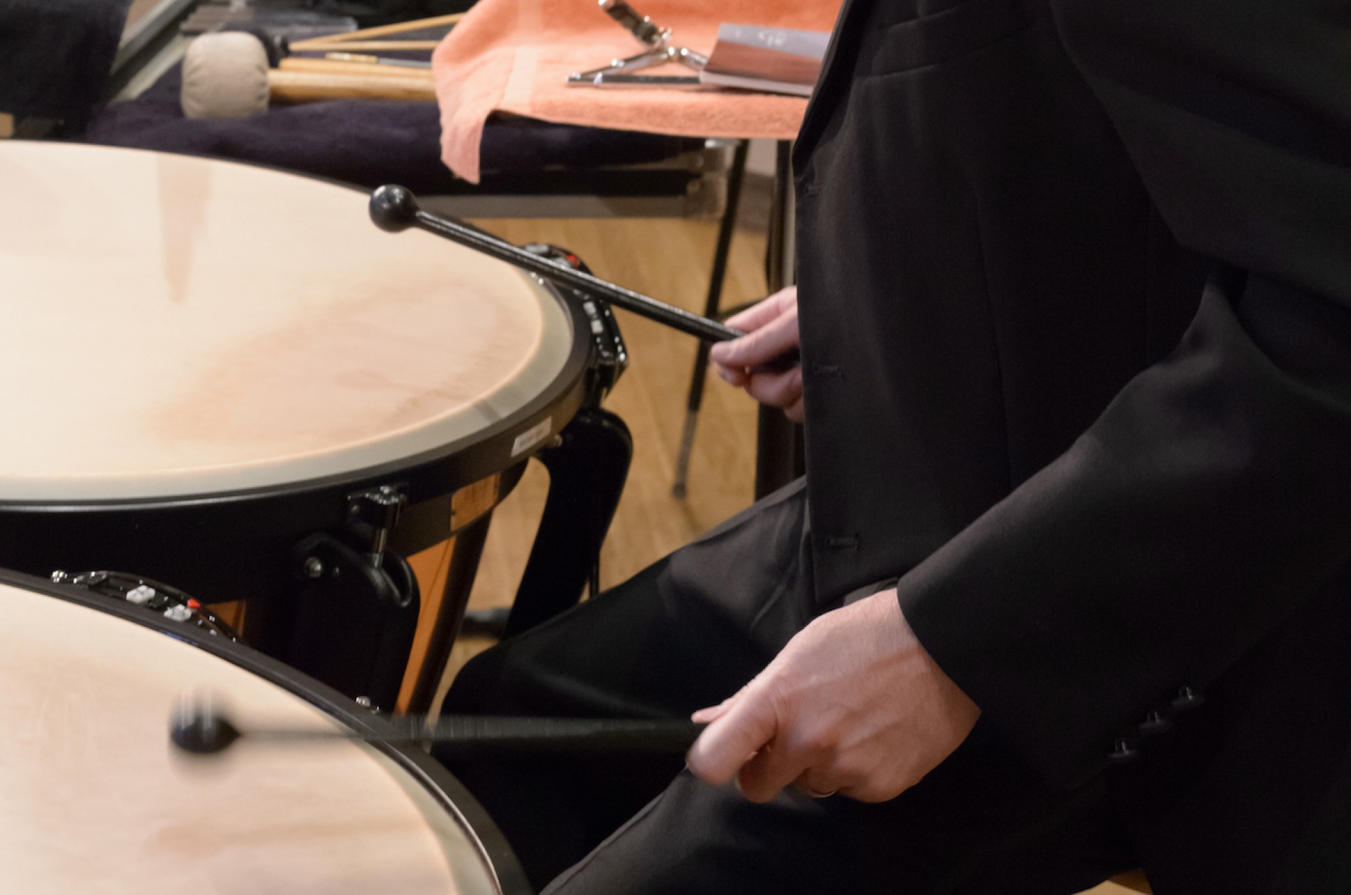 Jeremy Levine, principal timpani