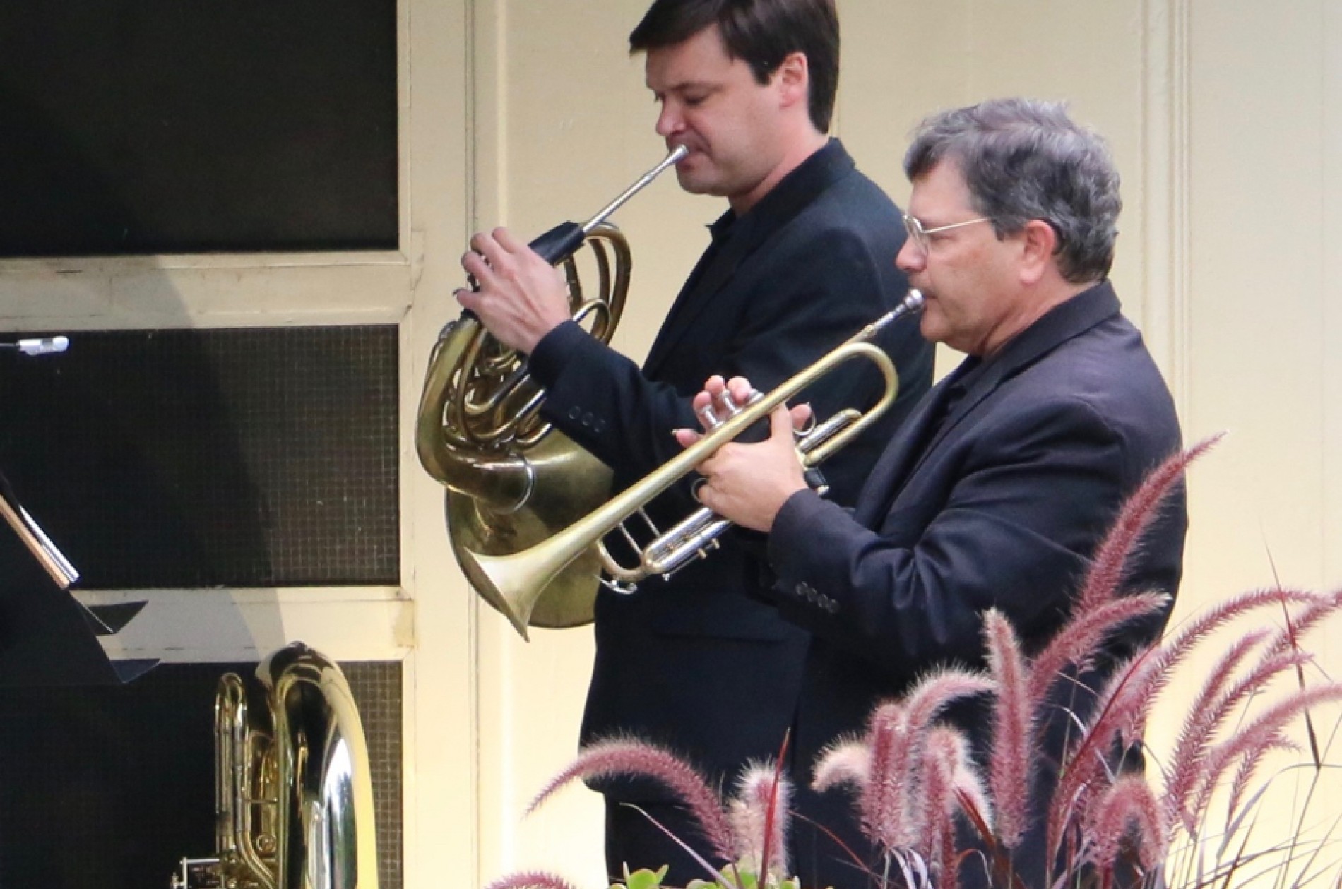 PSO Fanfare musicians