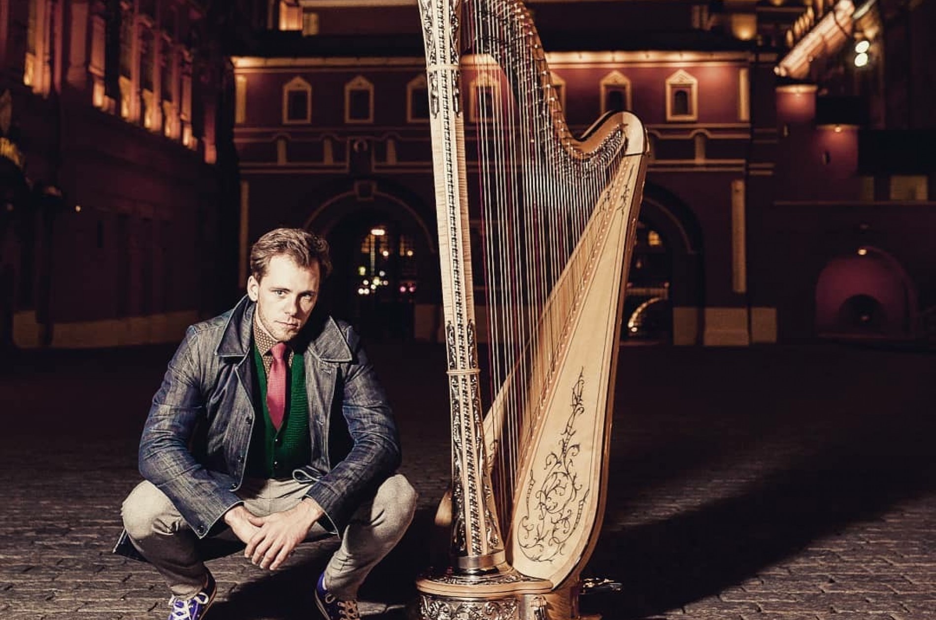 Alexander Boldachev, harp