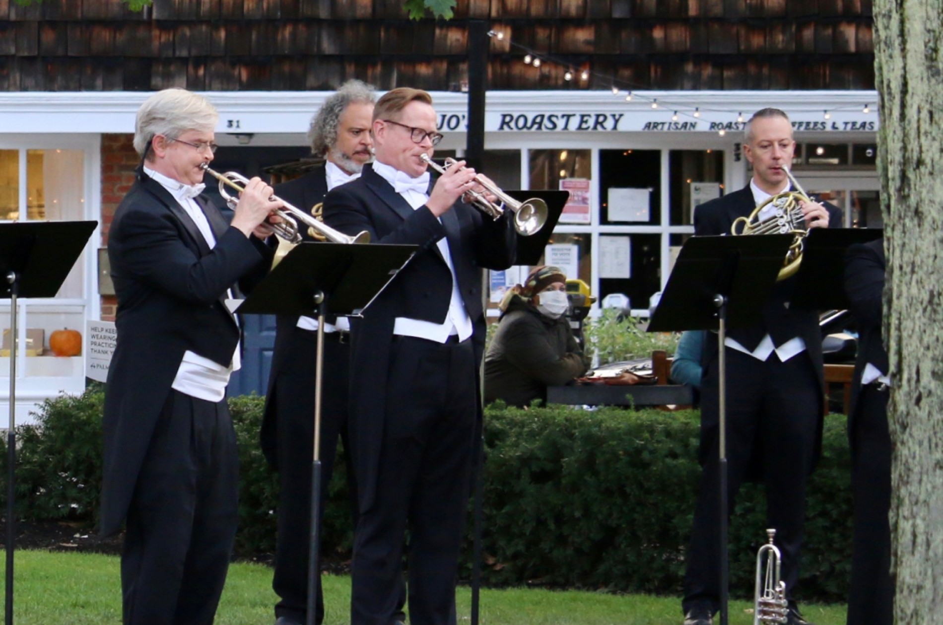 PSO Brass performing Copland's Fanfare